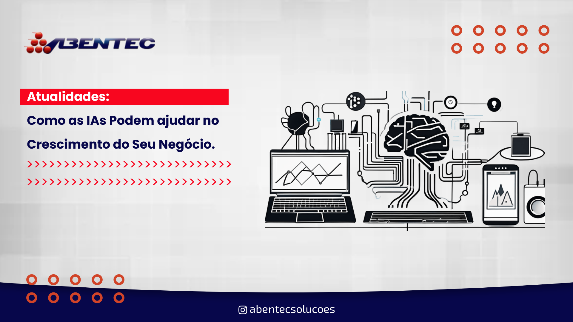 Atualidades:
Como as IAs Podem ajudar no Crescimento do Seu Negócio.
