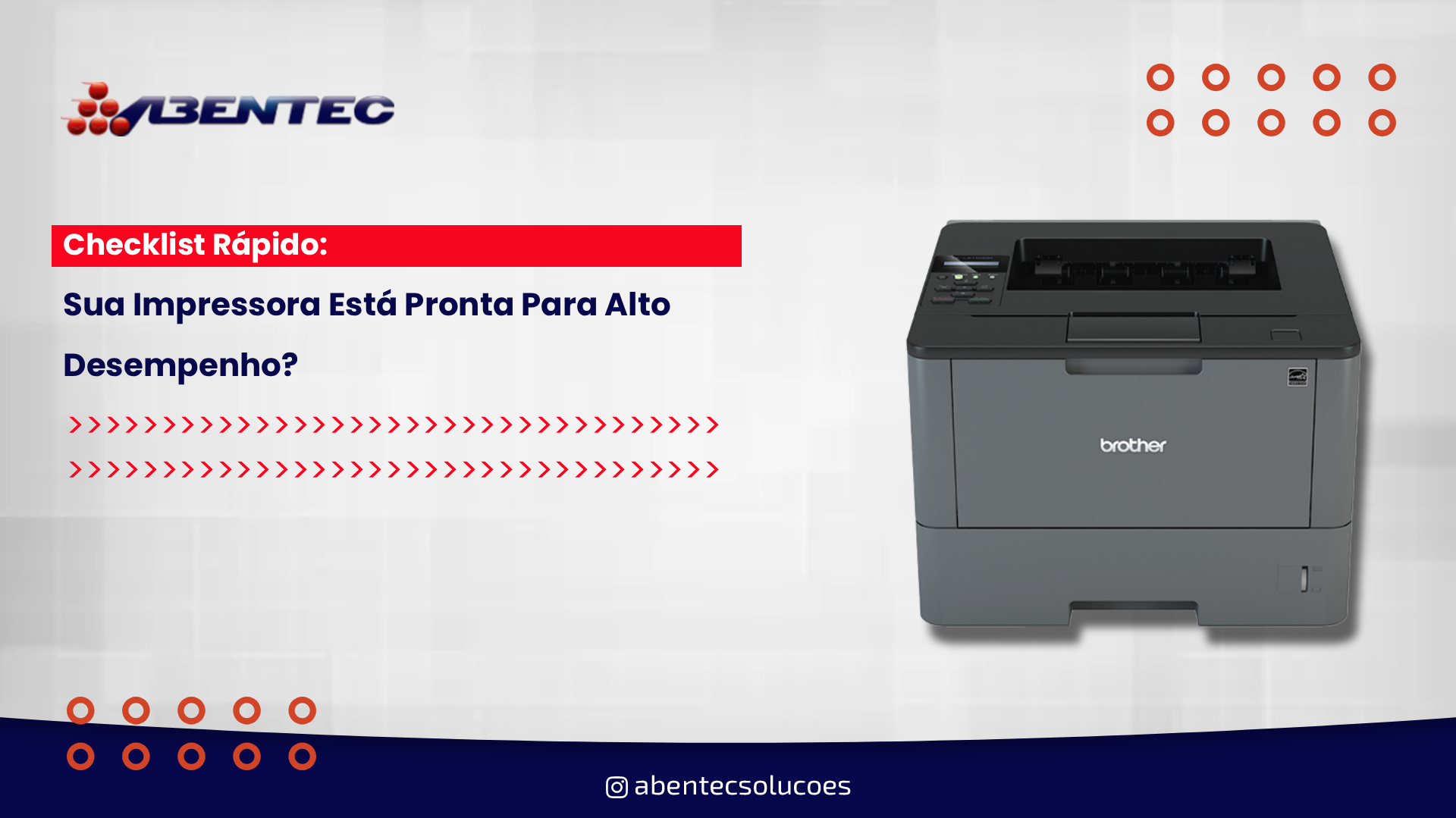 sua impressora está pronta para alto desempenho?”