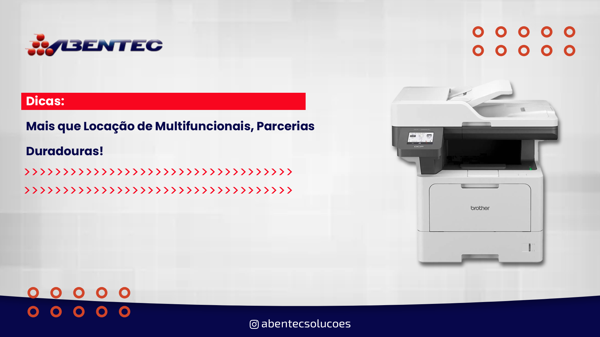 Mais que Locação de Multifuncionais, Parcerias Duradouras!