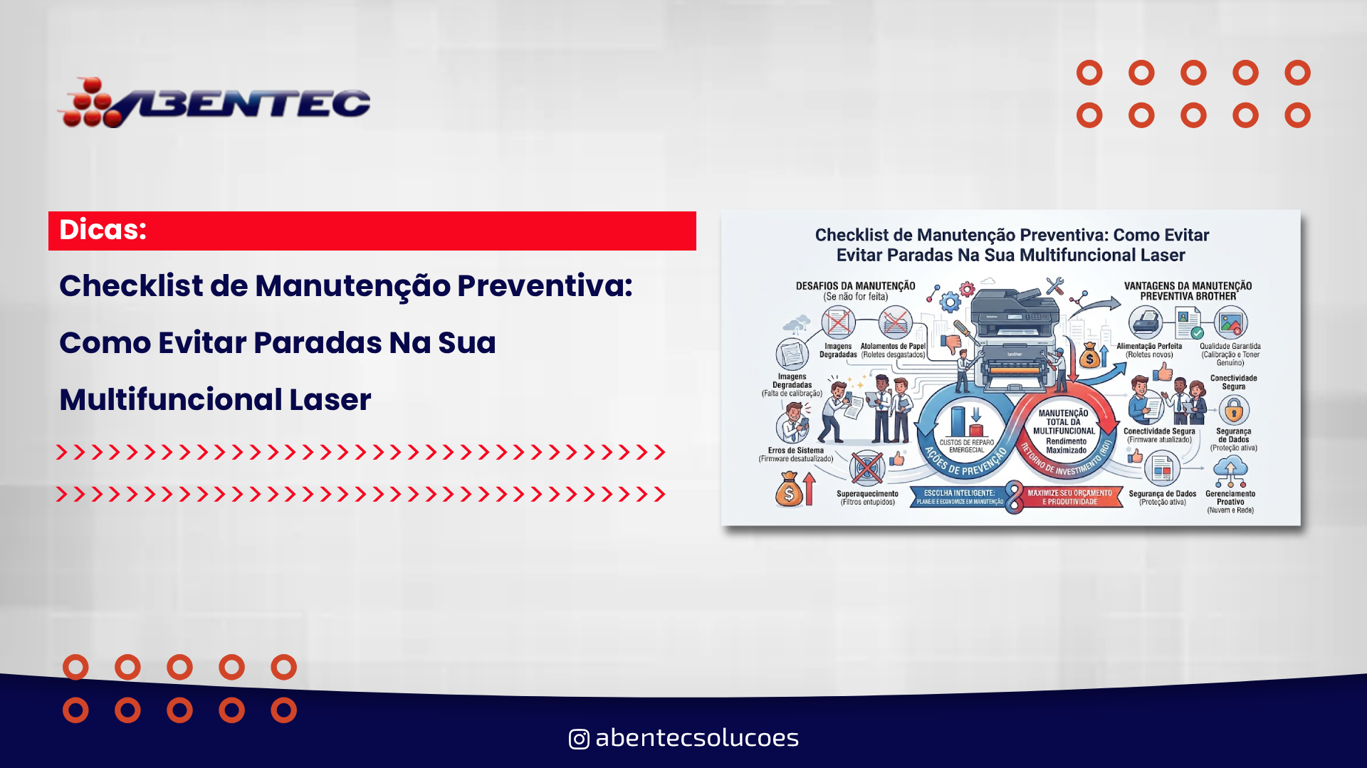 Checklist de Manutenção Preventiva: Como Evitar Paradas Na Sua Multifuncional Laser